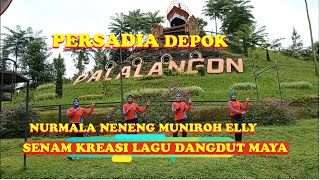 PERSADIA DEPOK - Senam Kreasi Lagu Dangdut Maya