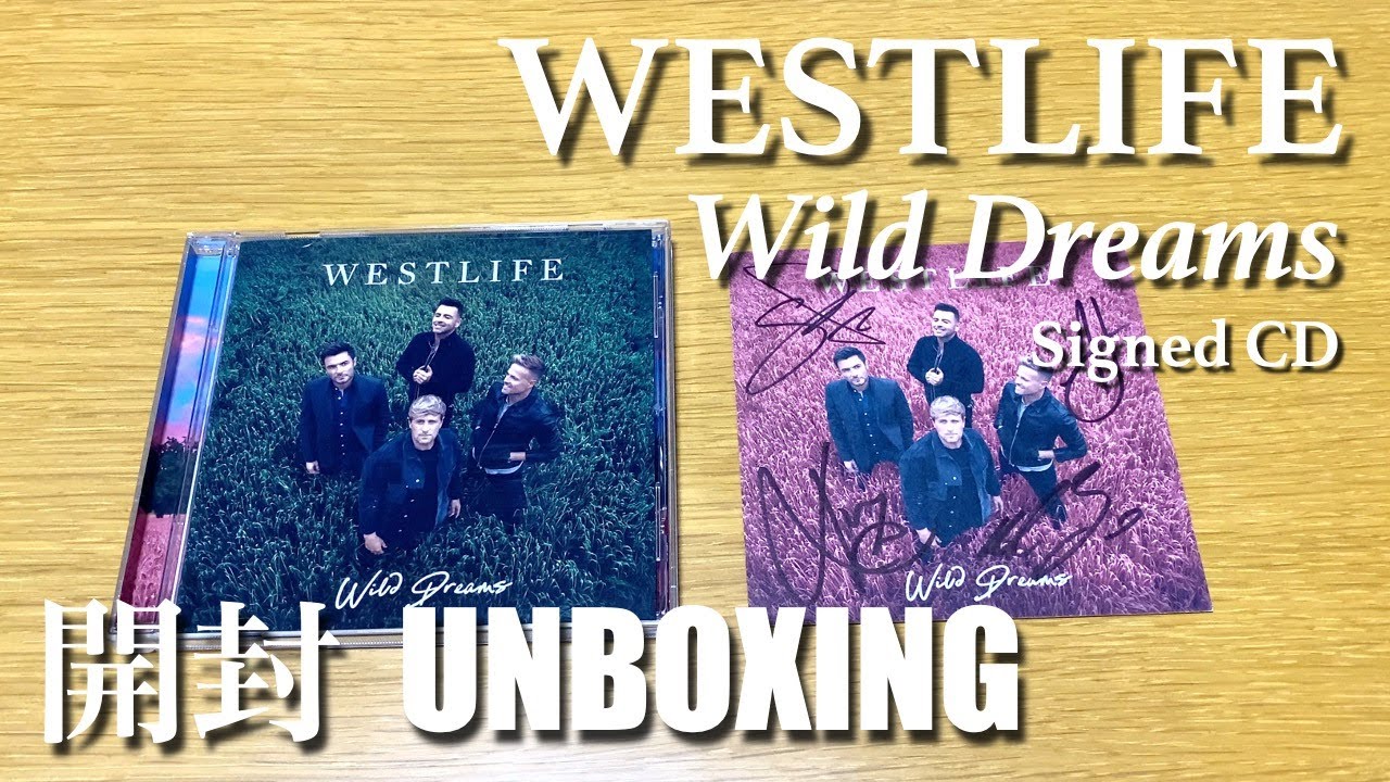 Westlife Wild Dreams 直筆サイン入りCD-