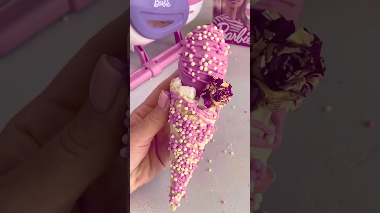Barbie ile Dondurma Yapımı! Eğlenceli ve Kolay Tarif 🍦✨