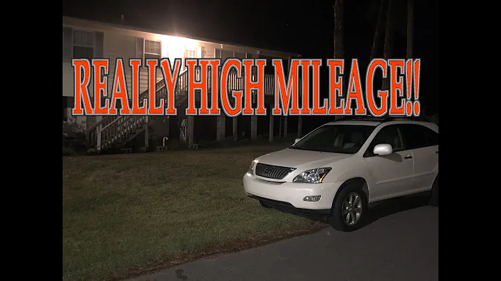 Super High Miles Lexus RX350!  I bet your car doesn&#039;t have this many miles!