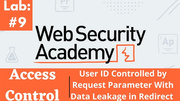 User ID Controlled by Request Parameter With Data Leakage in Redirect | PortSwigger (Video solution)