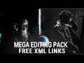Alight Motion MEGA Editing Pack 🔥🤩| All you NEED | FREE XML links | Alight Motion