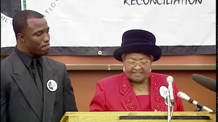 Mamie Till Speaks of Forgiveness #BLACKLIVESMATTE....