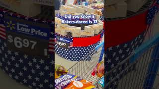 Bakers dozen is 13 #food #cooking #like #baking #bakery #baker #bakersdelight #foryou #subscribe