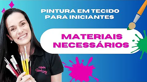 Como trabalhar com pintura de tecido?