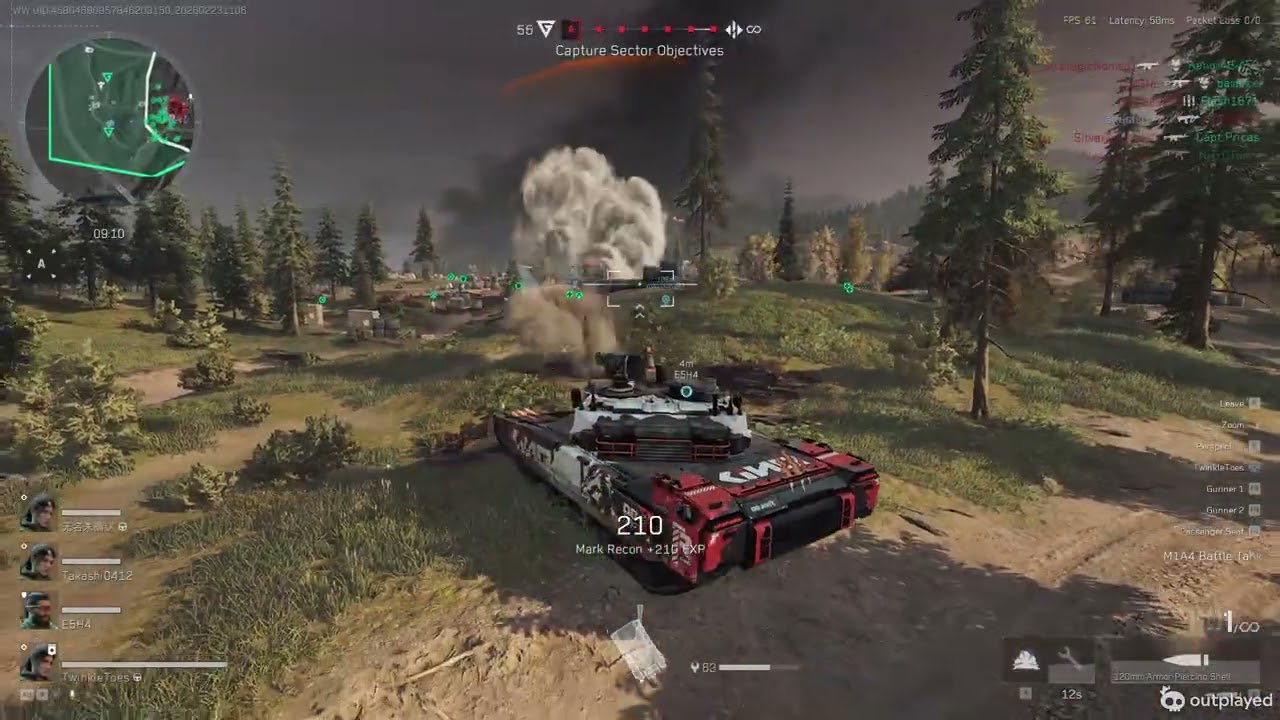 168 kills at Trenchline