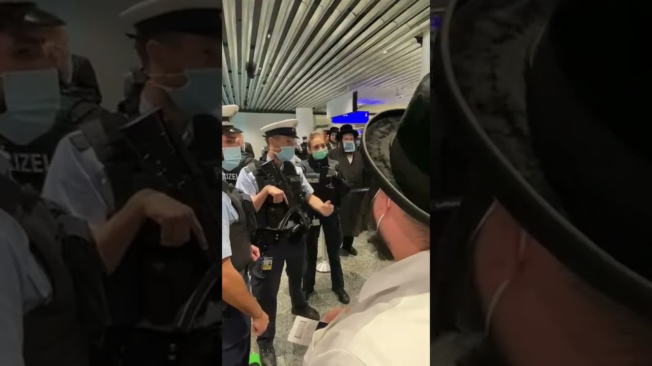 Немецкий полицейский отреагировал на то, что его назвали нацистом у выхода на посадку Lufthansa 1334