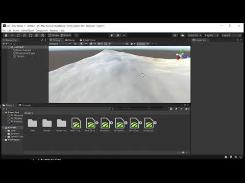 Using terrain toolkit 2017 to make instant natural terrains