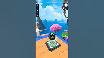 Sky Rolling Ball 3d Gameplay New Update Level 37 #shorts
