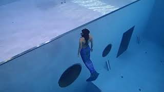 Mermaiding - Exploring the Cave @ Divecube - Aug 2, 2017