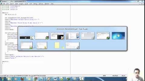 Pemograman array 2 dimensi
