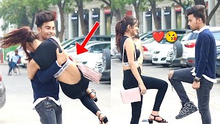 Romantically rolling Prank on Strangers with clever Way Part 2| Shocking Reaction | T Rajnish Prank