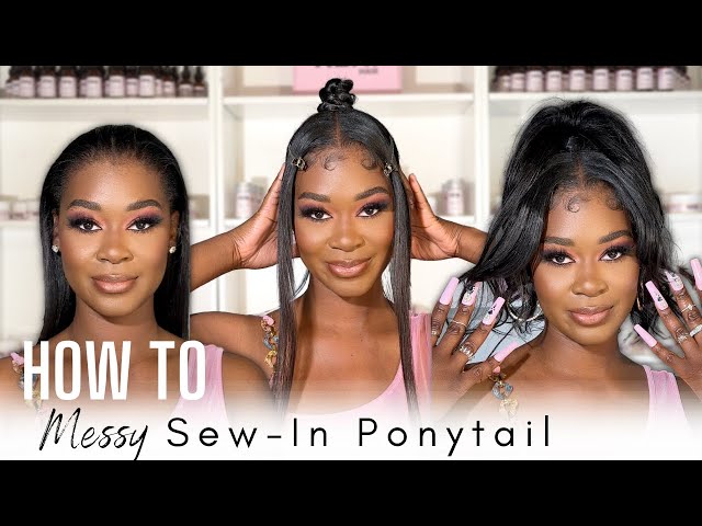 The Messy Ponytail: How to Create This Easy Look | All Things Hair US