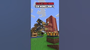 Generador eléctrico en minecraft con mod create
