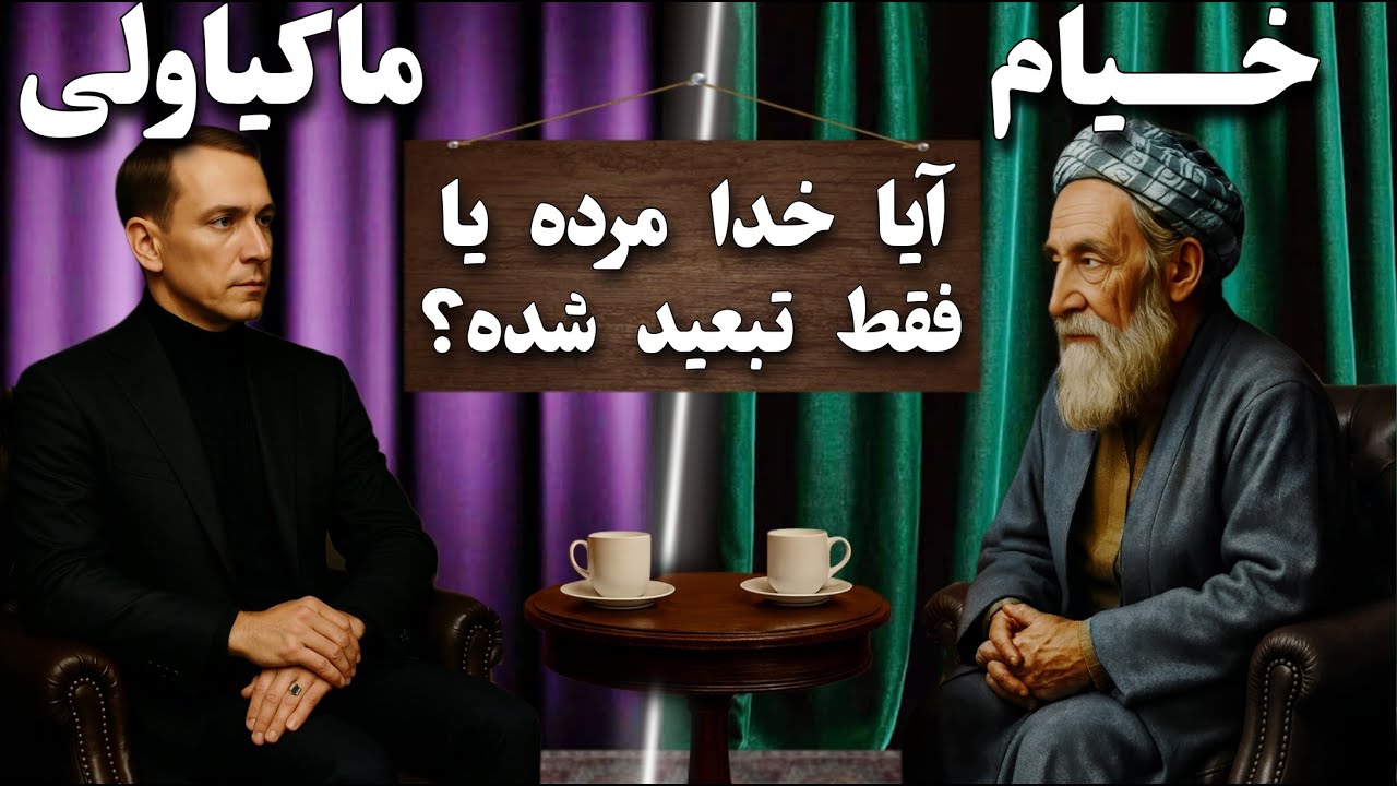 مناظره خیام در برابر ماکیاولی | آیا خدا مرده یا ما از جهان بیرونش کردیم ؟