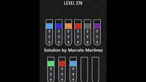 Water Sort Puzzle level 278 | Gameplay Mobile Games