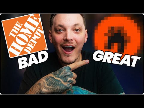 Brand Makeover: See how i transformed the Home Depot Logo 