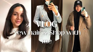 vlog: New Hair &amp; What&#39;s New In ZARA Spring 2022 Shop with me