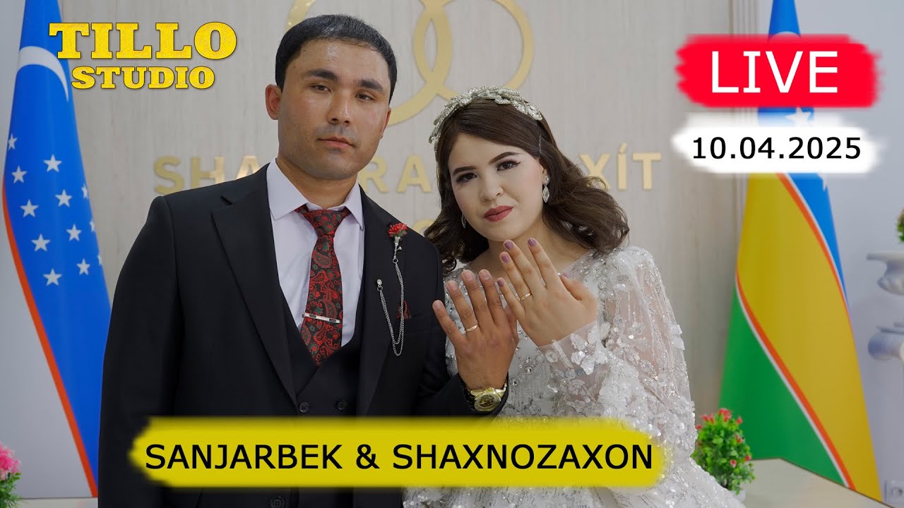 SANJARBEK & SHAXNOZAXON WEDDING DAY DIYDOR TOYHONASI 10.04.2025