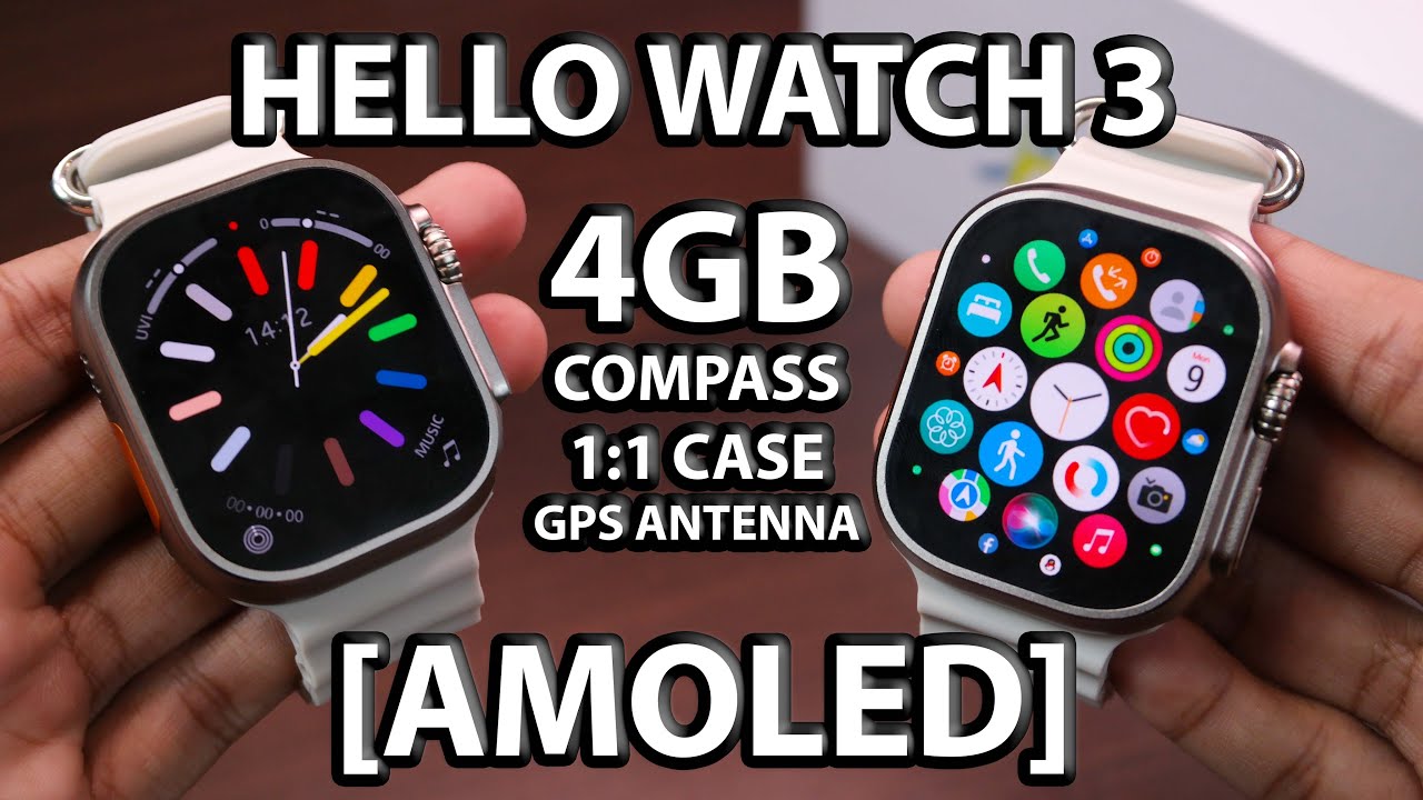 Hello Watch 3 [AMOLED] FIRST REVIEW! Is This THE ONE You Have Been WAITING  For? 
