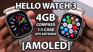 SmartWatch Hello Watch 3 Ultra 4GB Naranja - Debag