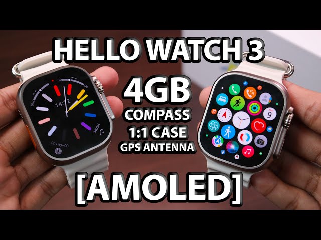 Hello Watch 3 [AMOLED] FIRST REVIEW! Is This THE ONE You Have Been