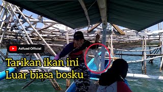 Kejutan di pengalaman pertama mancing di laut.. Waawww !!! spot sembulungan muncar