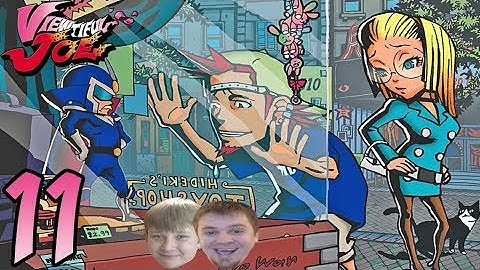 Viewtiful Joe Gameplay Walkthrough w/ Ethan - PART 11 - Joe & Silvia