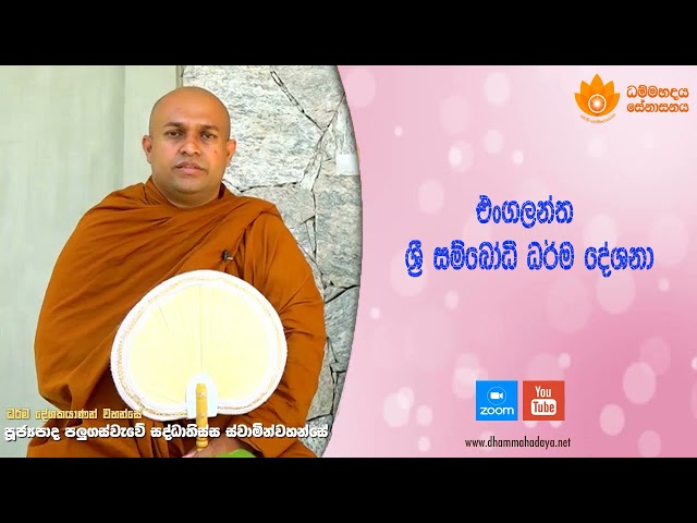 London Sri Sambodhi Dhamma Sermon 2023 02 06