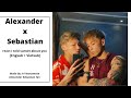  engsub  vietsub  alexander and sebastian react i told sunset about you 