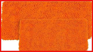 Bedford Home Memory Foam Shag Bath Mat Set: Soft, Absorbent, and Anti-Slip screenshot 5