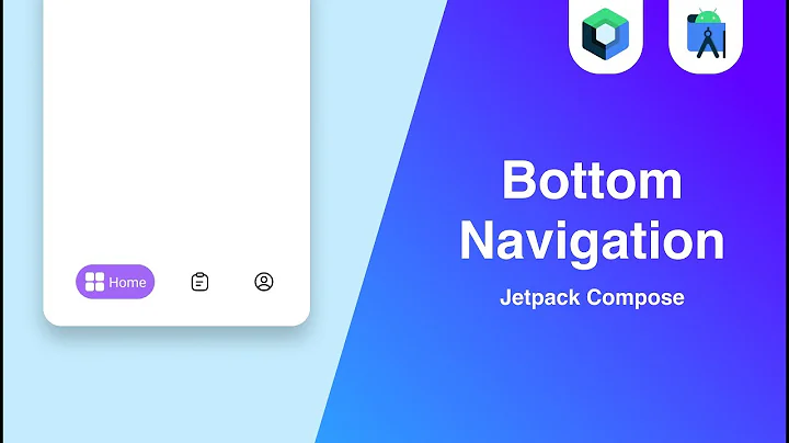 How to make a Custom Bottom Navigation in Jetpack Compose | Android Studio