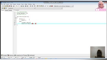 Algoritma - Mencari Nilai Faktorial Dengan Menggunakan Fungsi Rekursif - DEV C++