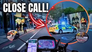 Sunday Night Delivering In Chelsea  Bus Crash & Close Call With The Police!  A CRAZY NIGHT!