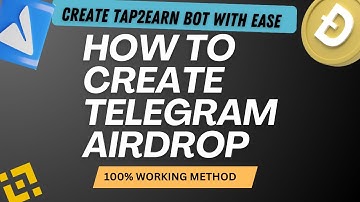 How to Create a Telegram Tap to Earn Airdrop Bot | Step-by-Step Guide