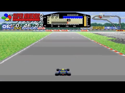 F1 ROC: Race of Champions (SNES Gameplay)