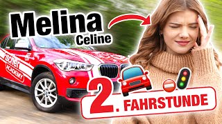 Zweite Fahrstunde mit Melina Celine  | Fischer Academy