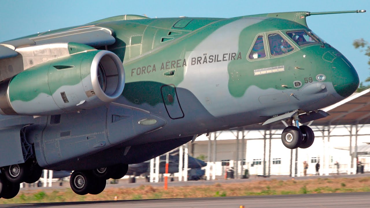 Embraer KC-390 Millennium Landing and Takeoff