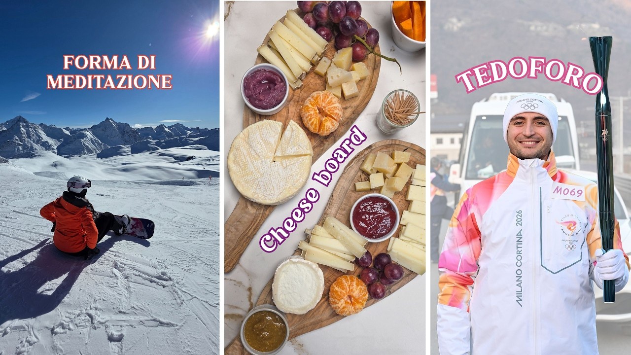 Tedoforo per un giorno | snowboard | Compleanno di Jimmy | preparo una cheeseboard