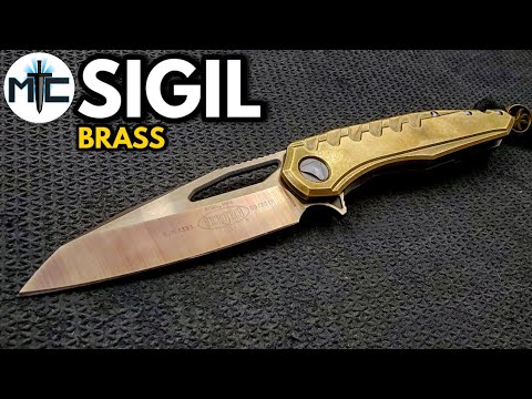 Microtech Sigil MK6 in Brass - Overview and Review