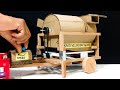 How to Make Wheat Thresher Machine from Cardboard at Home