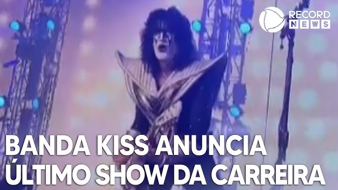 Gene Simmons, baixista do Kiss, teve mal-estar durante show em Manaus