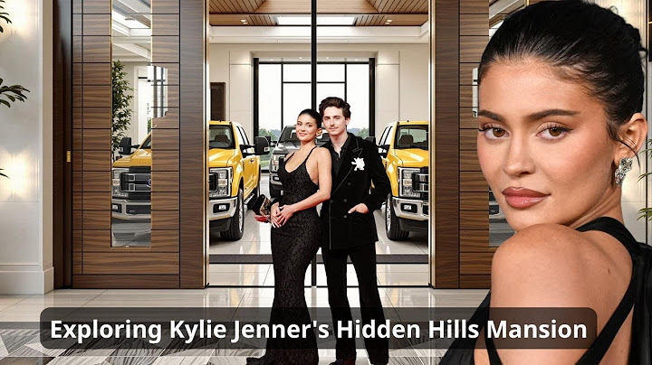 Zwiedzanie posiadłości Kylie Jenner w Hidden Hills | Wartość netto, prywatny odrzutowiec, samocho...