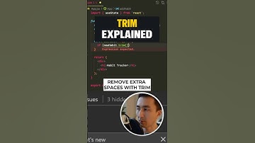 JavaScript trim Method Explained!
