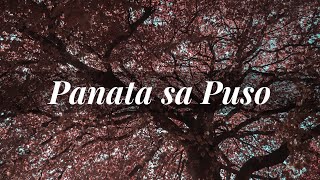 PANATA SA PUSO | Rey Malipot & Maan Villanueva | Vic Baltazar, SJ | Manoling Francisco, SJ