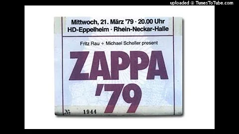 Frank Zappa - Jumbo Go Away, Rhein-Neckar-Hal...  ...