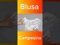 como hacer #blusa #campesina o #campera para #bailestipicos #mexicanos
