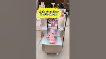 CNC mutton slicer, two-roll mutton roll machine, complete models can be customized