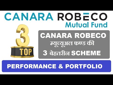 CANARA ROBECO MUTUAL FUND की 3 बेहतरीन SCHEME FOR LONG TERM || DETAIL PORTFOLIO & PERFORMANCE