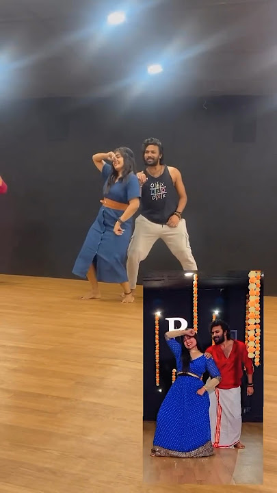 Oru Vallam Ponnum poovum ✨ #behindthescenes #prajin @prajinprathap_official @pdanceschool